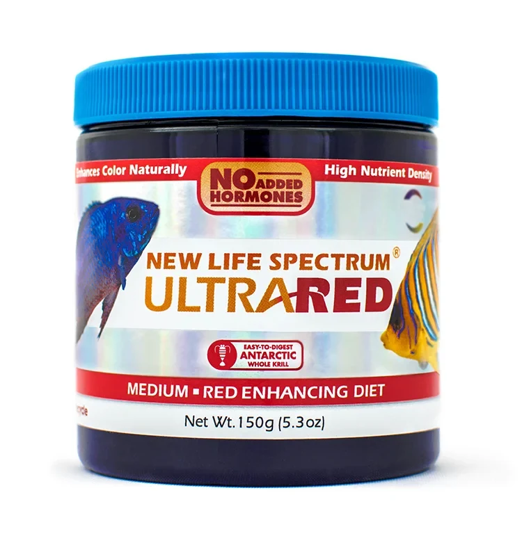 NLS ULTRA RED Medium pellets - (2mm- 2,5mm) 150 gramas — imagem oficial do fabricante