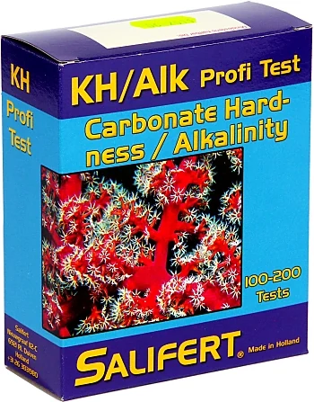 SALIFERT KH/ALK PROFI-TEST RENDIMENTO 100-200 TESTES — imagem oficial do fabricante
